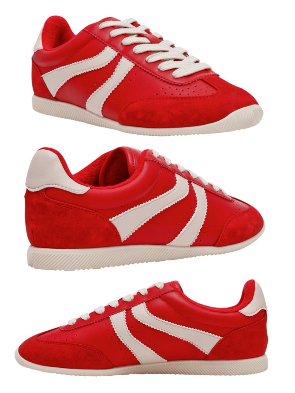 Dolce Vita Red Goalie Sneakers - Women’s 7